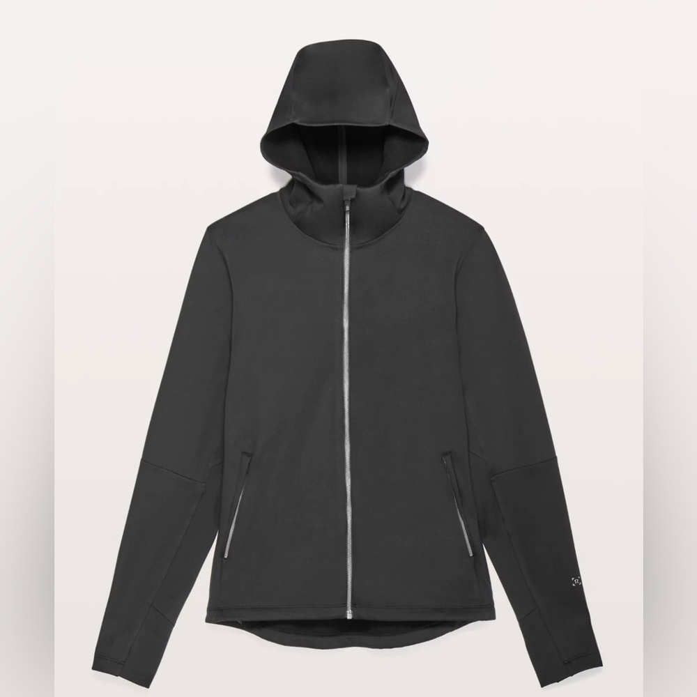 Lululemon Fleece Black Soft Shell Jacket Size M